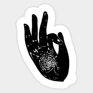 Yog Mudra Sticker